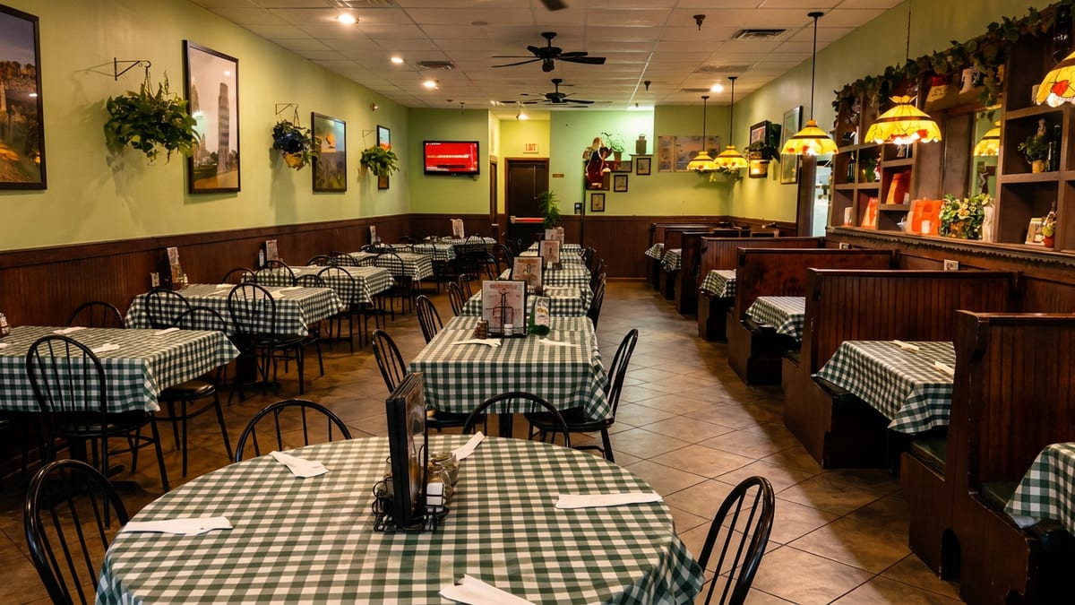 The dining room on Rt. 221